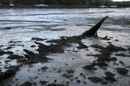 Remains of Limestone boat